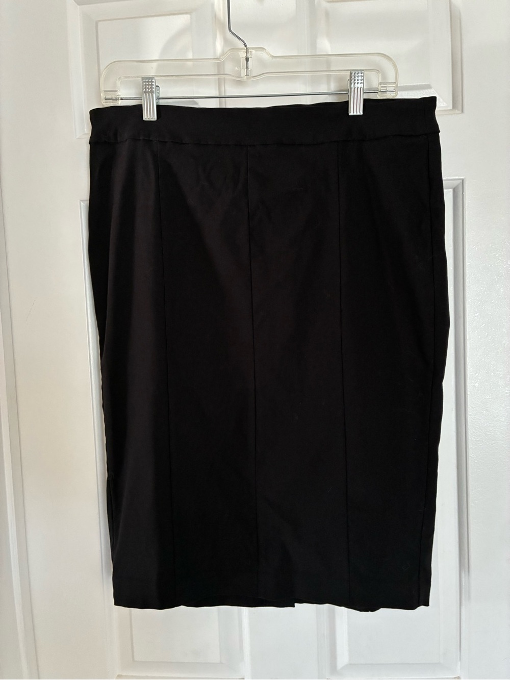 Reitmans Black Knee Length Pencil Skirt SZ 14